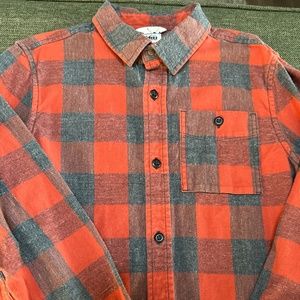 Boys flannel shirt